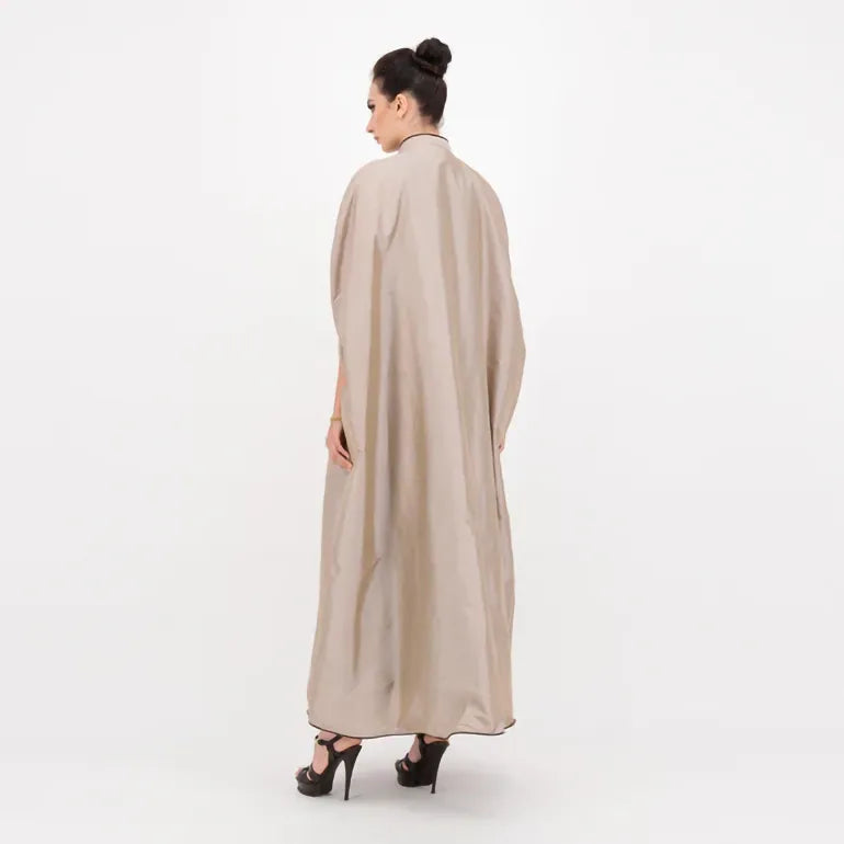 The Mandarin Beige Abaya