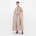 The Mandarin Beige Abaya