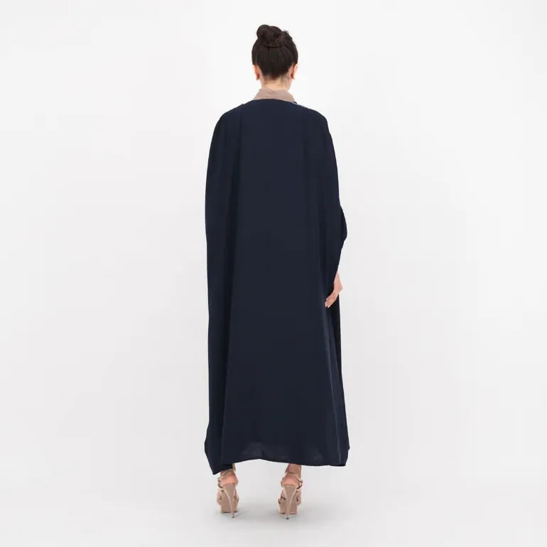 The Midnight Cascade Abaya