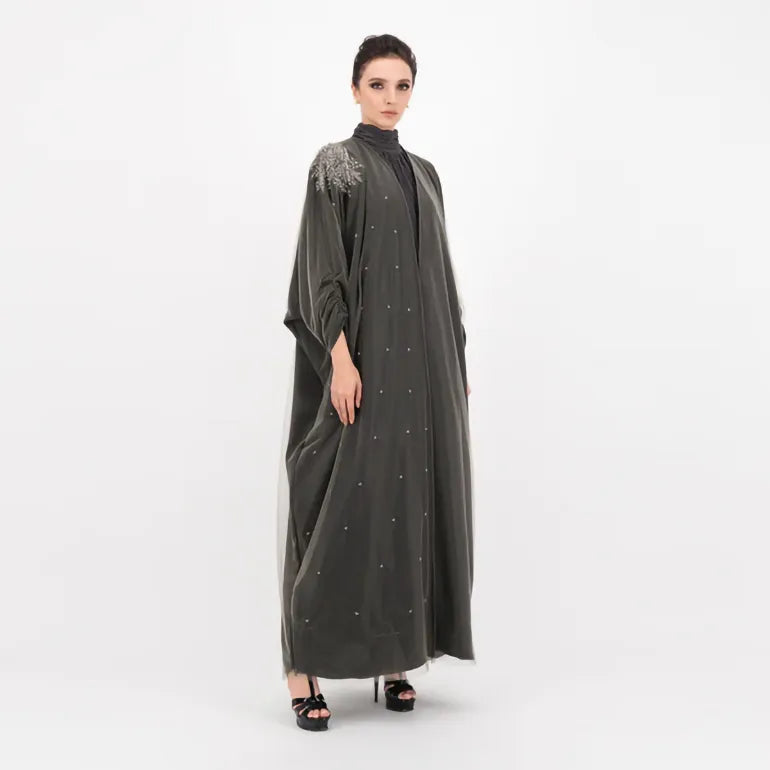 The Mirage Sheer Abaya Set