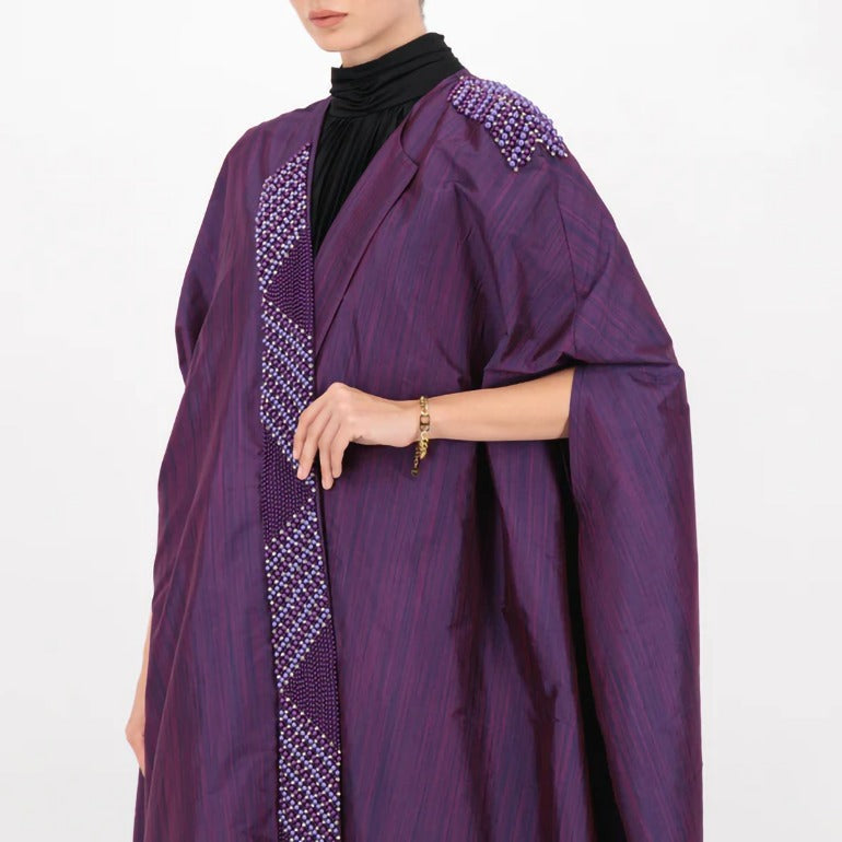 Zahra Purple Abstract