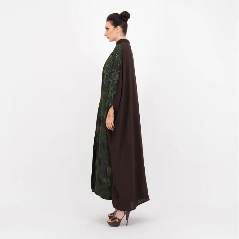 The Emerald Sepia Abaya